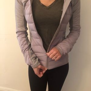 Lululemon puffer running jacket
